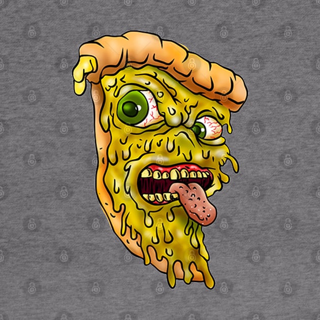 Scary Pizza by Mako Design 